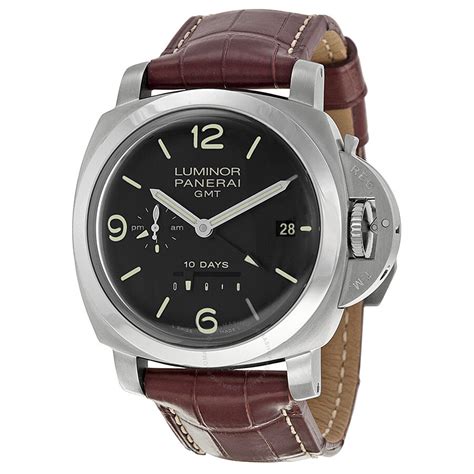 panerai luminor 1950 10 days gmt automatic replica|panerai luminor 1950 flyback.